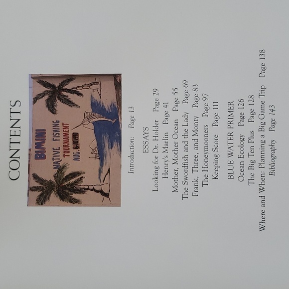 "Deep Sea Fishing The Lure of Big Fish Game" Hardback Table Book, 1994, Vintage - Picture 16 of 16